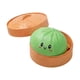 thumbnail image 1 of Bola de masa sensorial con forma de empanadilla suave para niños y adultos. Regalo ideal para las fiestas. Verde, 1 of 9