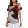 thumbnail image 1 of Spider-Man Women's Crew Neck Short Sleeve T-Shirt, 1 of 7