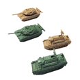 thumbnail image 5 of LeeQinersw 4x 1:144 Scale Vehicle Model Kits for Adults Educational Toy Style I, 5 of 8