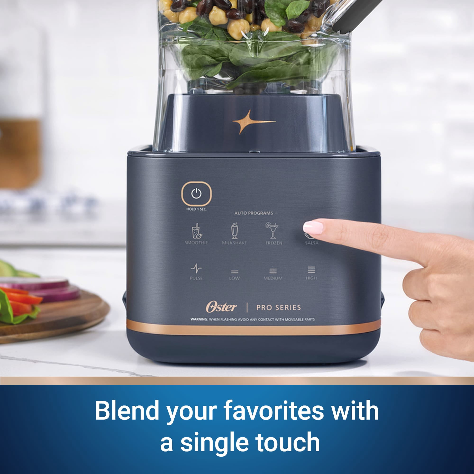 Oster 1100-Watt XL (72 oz) Professional Blender with Tamper Tool