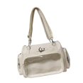 thumbnail image 3 of KLKCMS Ita Bag Clear Window Purse Pin Display for Cosplay Anime Display Halloween Party White, 3 of 7
