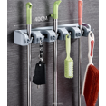 thumbnail image 4 of Torubia Broom Holder Wall Mounted - Mop and Broom Hanger Holder - Garage Storage Rack & Garden Tool Organizer - 5 Position 6 Hooks for Home, kitchen, Garden, Tools, Garage Organizing, 4 of 9
