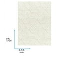 thumbnail image 4 of Livabliss Area Rugs for Living Room, 7x9 Cloudy Shag Modern Off-White Rug, Bedroom Dining Room Home Decor Stain Resistant Carpet (6'7" x 9'), 4 of 6