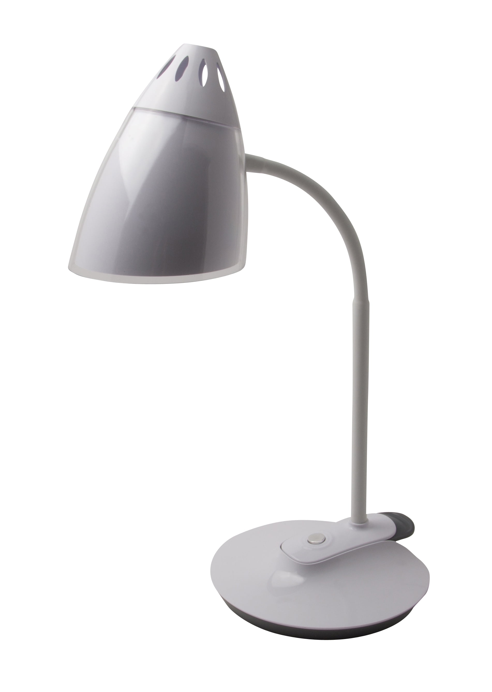 ILLUMINATOR 41898 2-In-1 Clip-On Flex LED Desk Lamp with Removable Base