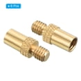 thumbnail image 3 of Uxcell 2g Copper Dart Weight Add Accentuator 6 Pcs 15.5mm 2BA Thread Darts Weight Adjuster Dart Accessories Copper Color, 3 of 6