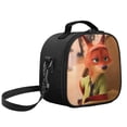 thumbnail image 2 of Anime Lunch Bag Zootopia Insulated Lunch Box Leakproof Cooler Food Cartoon Lunch Containers for Work Travel and Picnic, 2 of 6