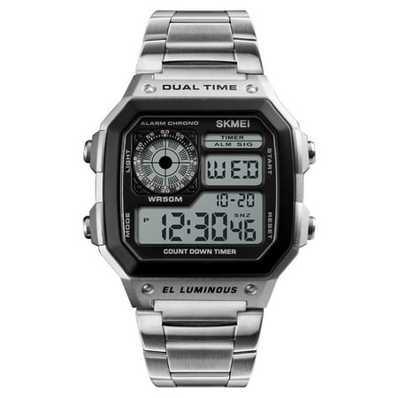 mens digital waterproof watch