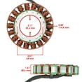 thumbnail image 3 of Stator for Kawasaki Ninja ZX-9R ZX900 1998 1999 2000 2001 2002 2003, 3 of 4