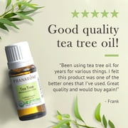 Pranarom USDA Certified Organic Tea Tree Essential Oil (15ml), 100% Pure Undiluted Therapeutic Grade from Zimbabwe for Aromatherapy, Diffuser, Healthy Skin & Hair, Massage, Relaxation