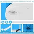 thumbnail image 5 of Portable Hand Crank Washing Machine, 2KG Manual Washer with Spin Dryer, Non-Electric Travel Laundry for Apartment RV Outdoor Camping, 5 of 8