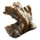 thumbnail image 5 of Maceta de resina con forma de tocón de árbol, adorno de madera de árbol, escultura de resina Marrón Blanco, 5 of 9