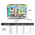 thumbnail image 3 of ILove Music 15 inch Portable Laptop Sleeve Compatible with MacBook Air Notebook Computer Case for Men Women College School Students, 3 of 7