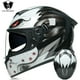 thumbnail image 3 of Accesorios para motocicletas Capacete de moto Casco de motocicleta con certificación DOT Lentes dobles Protección UV Para hombres y mujeres 702, 3 of 5