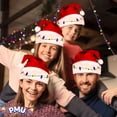thumbnail image 4 of PMU Christmas Celebration Costume Party Accessories Santa Hat Plush Trim Red/White with Christmas Bulb - Props & Party Supplies for Plays, Festivals, Photo Shoots (1/Pkg) Pkg/1, 4 of 6