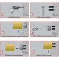 thumbnail image 4 of Barres à Serviettes Réglables 16 Pouces Porte-Serviettes Mural, Porte-Serviettes pour Toilettes, 4 of 5