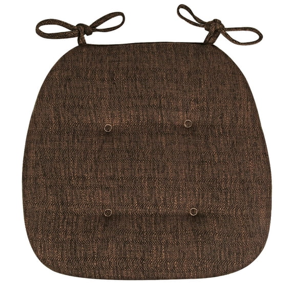 Chair Cushions For U Shaped Dining Chairs Kitchen Chair Cushions With Ties Non Slip Chair Pads For Dining Room Chairs Colorful Cushion 16.9X16.1X1.2" Home Decor
