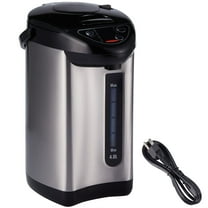 KFFKFF Water Heater Dispenser, 4 Heat Settings Countertop Water Boiler, Constructed from 304 Stainless Steel, Triple Method Dispensing for Tea, Coffee, and Infant Milk, 4L/135 oz