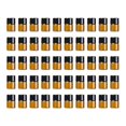 thumbnail image 3 of Xingzhi 50x Refillable Glass Bottles Durable Mini for Fragrance Samples 1ml Hole Plug, 3 of 9