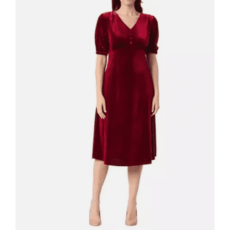 briggs women's linen blend tiered dress Briggs Ladies' Ruffle V-Neck Linen Blend Dress (US, Alpha, Medium, Regular, Regular, Green) at Amazon Women's Clothing store