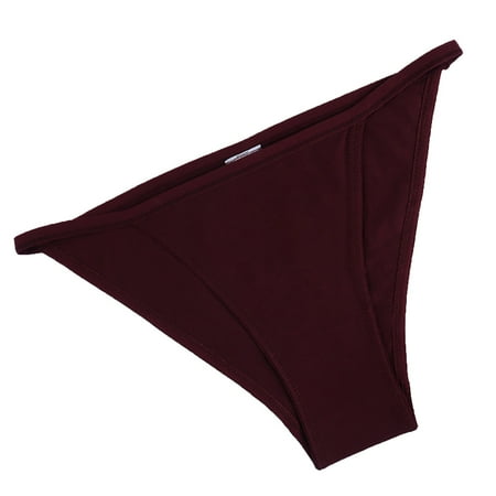 DQRPSEETB Cotton Underwear for Women Plus Size String Bikini Panties Low Waist Underwear High Cut Stretch Ladies Briefs for Valentine s Day Halloween Xmas
