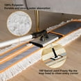 thumbnail image 3 of 36” Commercial Dust Mop for Hardwood Floor Cleaning, Heavy Duty Push Broom Mop Hotel Company Household Cleaning Supplies for Hardwood, Tiles, Marble,Vinyl Plank Floors Cleaning, 3 of 12