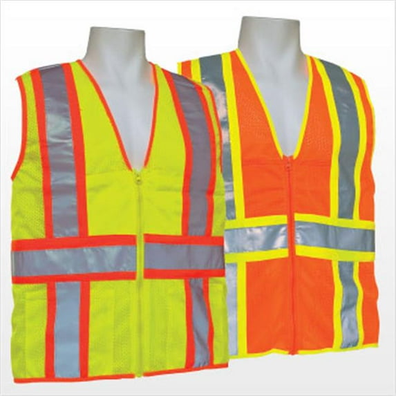3asafety C2900-2XL Orange Mesh Flagger Vest - 2Xl