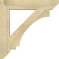 thumbnail image 3 of Ekena Millwork 6"W x 38"D x 38"H Imperial Slat Rough Sawn Bracket, Douglas Fir, 3 of 4