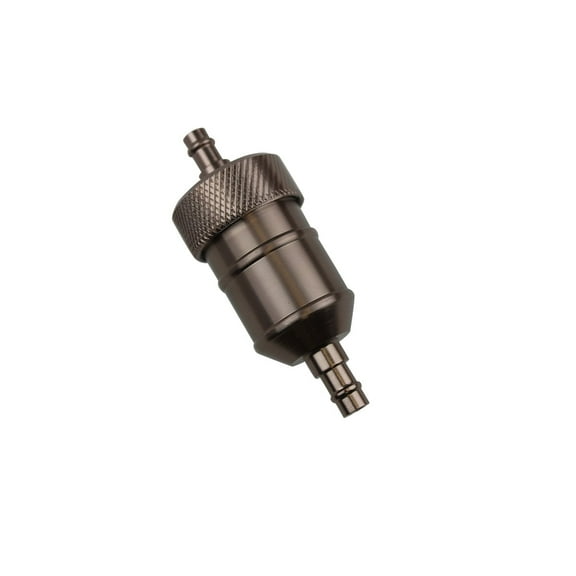 49CC 60CC 80CC MOTORIZED BICYCLE SCOOTER INLINE CNC ANODIZED FUEL FILTER BROWN