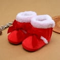thumbnail image 7 of Huowey Baby Girls Boys Warm Shoes Plush Snow Booties Soft Comfortable Boots Newborn Warming And Fashion Shoes Soft Footwear, 0-6 Months, 7 of 7