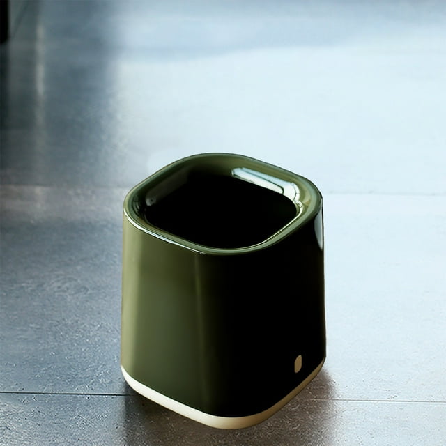 Contenedor De Basura De Gran Capacidad, De Pl Stico De Colores Vibrantes, De Doble Capa, Para Uso Dom Stico, Con Capacidad De 20 L Y Dise O Elegante, Para Sala De Estar Y Cocina, Con Un