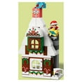 thumbnail image 5 of LEGO DUPLO Santa's Gingerbread House 10976 Toy with Santa Claus Figure, Christmas Present, Stocking Filler Gift Idea for Toddlers, Girls and Boys Age 2 Plus, 5 of 7