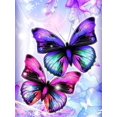 thumbnail image 1 of DIY 5D Diamond Painting 30x40cm Color Mariposa Accesorios Completos, Animal Insecto Bordado Pintura Diamante Pintura Kit Completo Punto De Cruz Cristal Rhinestone Decoración Del Hogar, 1 of 5