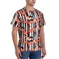 thumbnail image 5 of Rocae Cool Flamingo for Men's Moisture-Wicking Crew Tee - T-Shirt for Sports, Outdoor Activities, and Casual WearLarge, 5 of 9