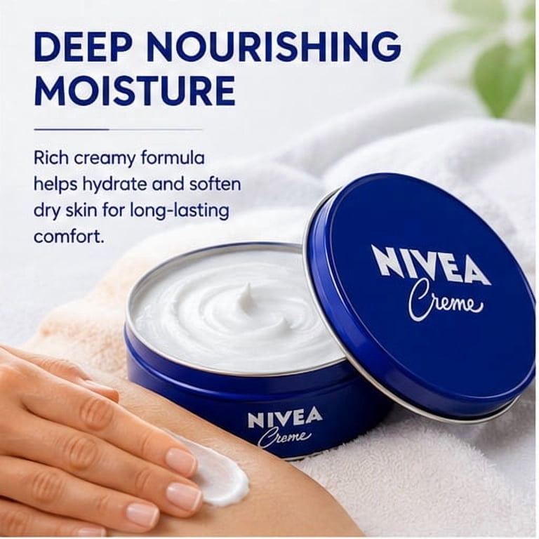 Nivea 4 Pack Maximum Hydration Moisturizing Body Creme 400ml (13.5