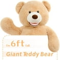 thumbnail image 6 of MaoGoLan Giant Teddy Bear 6ft Large Stuffed Animals Plush Toy, 6 of 7