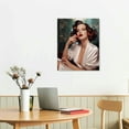 thumbnail image 2 of Nawypu Fashion Poster Beauty Wall Art Women Hair Curlers Pictures Sexy Red Lipstick Lips Wall Art Canvas Posters Prints Picture for Living Room Bedroom Office Kitchen Decor, 2 of 4