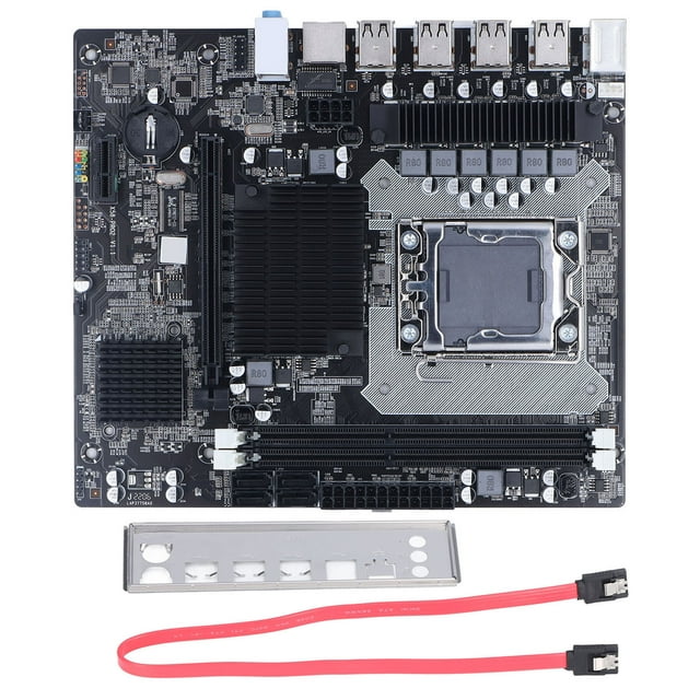 Placa base DD, X58 Placa base 2 DDR3 Placa base de computadora Placa base Buen funcionamiento
