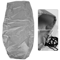 KALLORY Durable Rubber Boat Cover with Adjustable Straps for Outdoor Boat Storage