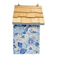 thumbnail image 3 of Laura Ashley Quartet Garden Birdhouse - Blue, 3 of 9