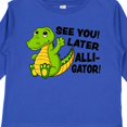 thumbnail image 4 of Inktastic See You Later Alligator Boys or Girls Long Sleeve Toddler T-Shirt, 4 of 5