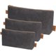 thumbnail image 1 of Bolsa de lona con cremallera, paquete de 3 pequeñas bolsas organizadoras para herramientas, bolsa mini con cremallera de lona encerada resistente, bolsas de almacenamiento multiusos para, 1 of 7