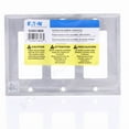 thumbnail image 3 of Eaton Stainless Steel Wallplate 3-Gang Rocker Decorator Gfci Gfi Cover 93403, 3 of 3