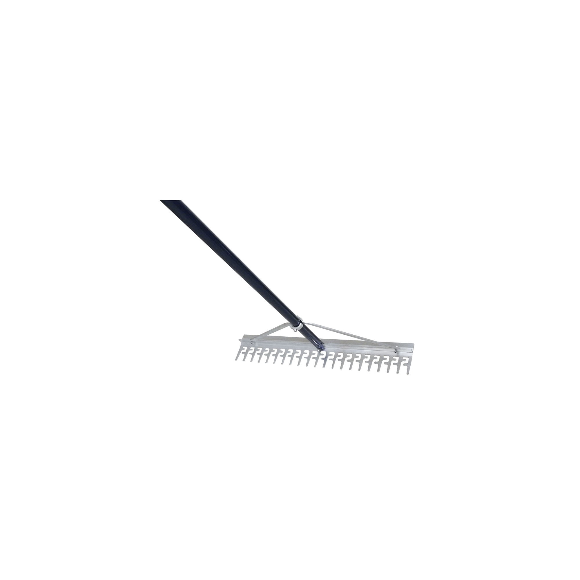Extreme Max 3005.4233 24" Commercial-Grade Screening Rake for Beach and Lawn Care with 66" Handle