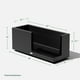 thumbnail image 3 of Maceta Veradek Block Series, caja larga, grande, para interiores y exteriores, 3 of 8