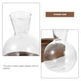 thumbnail image 3 of WASHWEPE Desk Glass Planter Glass Terrarium Elegant Design 3 Vases 9.43X4.52X2.75in, 3 of 8