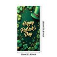 thumbnail image 3 of St Patricks Day Shamrock Design Celebration Festive Backdrop Banner Party Supplies Photography Props Event Decorations Wall Hanging Background, 3 of 4