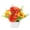 Black, variant on Artificial Potted Flowers, Faux Gerbera Daisy Mixed Sunset Color, 1 Pack Pre-Potted Fake Plant, for Home Desk Office Indoor Outdoor Decor