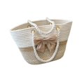 thumbnail image 2 of Bolso de mano Yuyangstore tejido bohemio caqui gran capacidad, 2 of 8
