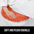 thumbnail image 4 of Tapa de inodoro Gorilla Grip Soft Chenille Coral 45 x 38 cm, 4 of 9