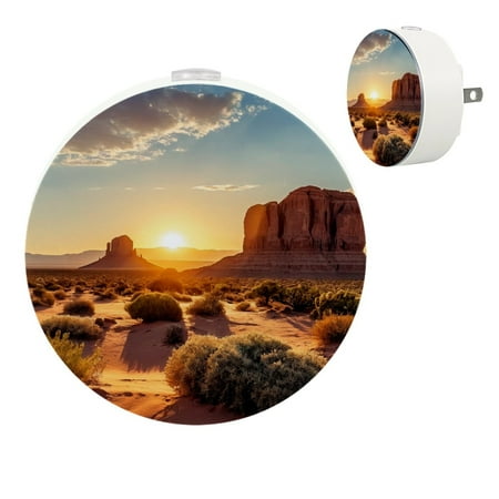 

YZUOUZY Lamp for Bedroom LED Lamp Small Bedside Lamps Set of 2 Sunsets Clouds Deserts